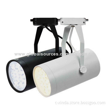 12W LED track light, successful technical solution on heat dissipation, light decay & lumen output
